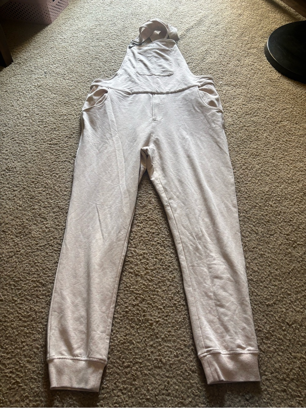 The Great Fantastic Swoveralls Overalls Women's Knit Comfy Pink  Size M